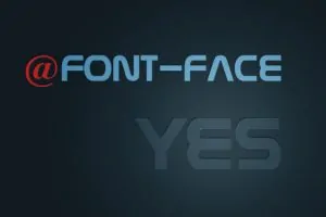 Die Option @font-face nutzen, um lokal Webfonts einzubetten